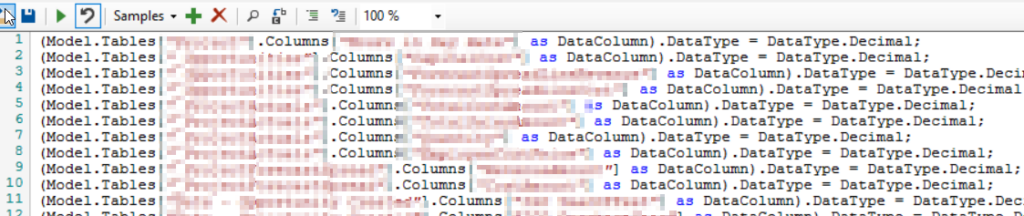 BPA Generated script