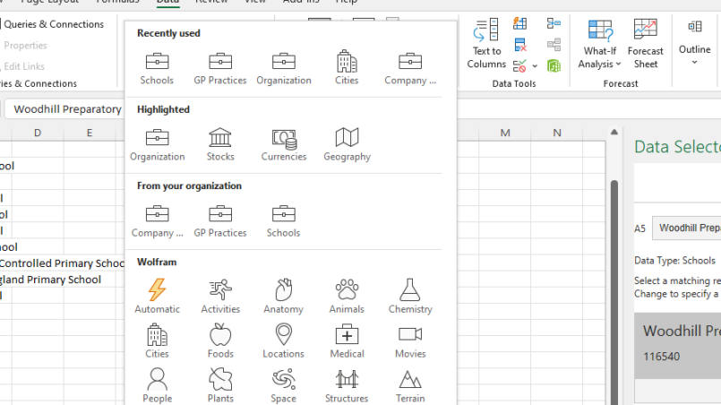 Organizational Data Types - Supercharge your Excel users' productivity
