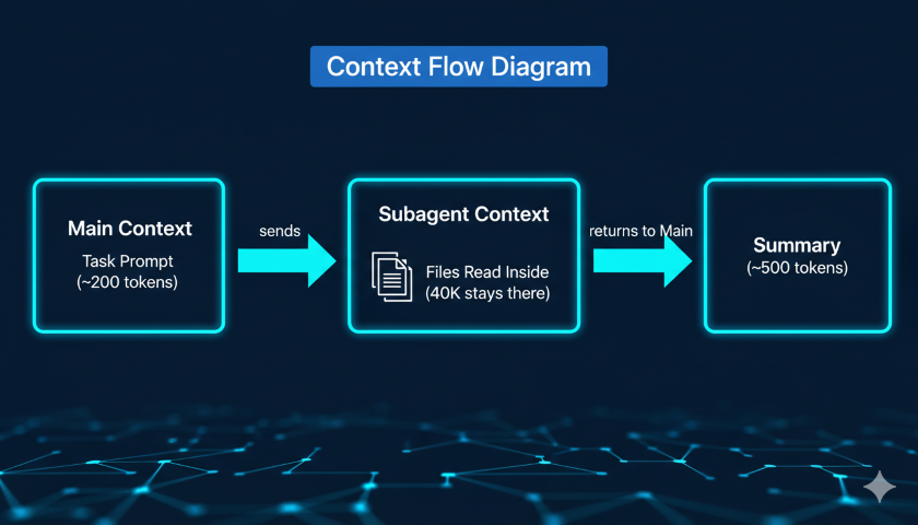 Main and SubAgent interaction